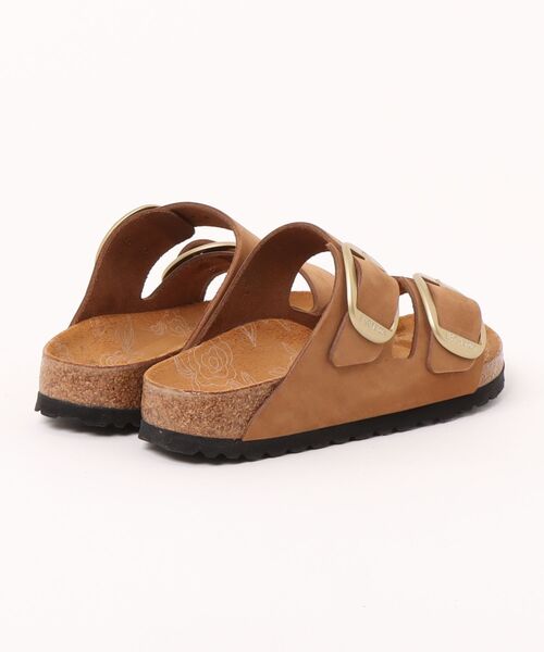 BIRKENSTOCK(ビルケンシュトック)の「ビルケンシュトック 1031865 Arizona Big Buckle LENB Mink FB Prt【Narrow幅】 /アリゾナ ビッグバックルヌバックミンク ナロー幅(サンダル・レディース・ブラウン・35/36/37/38/39/40/41)」の2枚目の写真