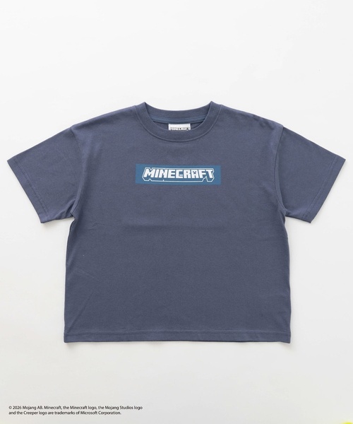 and D. petit main(アンドディープティマイン)の「【マインクラフト】アイコンブロックバック半袖T(Tシャツ/カットソー・キッズ・ブルーグレー/ホワイト/ブラック・140cm/130cm/110cm/150cm/120cm/100cm)」の13枚目の写真