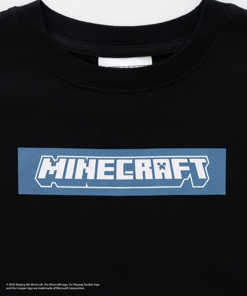 and D. petit main(アンドディープティマイン)の「【マインクラフト】アイコンブロックバック半袖T(Tシャツ/カットソー・キッズ・ブルーグレー/ホワイト/ブラック・140cm/130cm/110cm/150cm/120cm/100cm)」の17枚目の写真