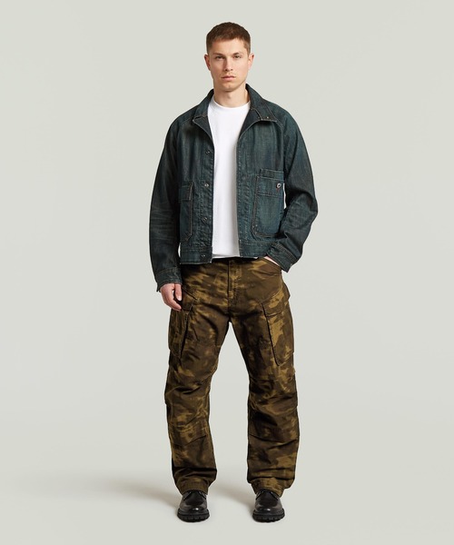 G-STAR（ジースター）の「Rovic 3D Relaxed Pants/立体裁断リラックスカーゴパンツ/オリジナルモーションカモ（カーゴパンツ・メンズ・グリーン系その他・30/30/29/30/33/30/32/30/31/30/28/30）」の5枚目の写真