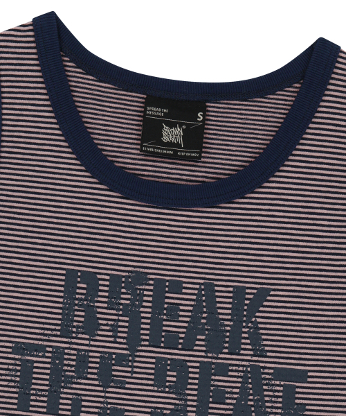 BROWNBREATH(ブラウンブレス)の「W BREAK THE BEAT SLEEVELESS - PINK(Tシャツ/カットソー・レディース・その他・SMALL/MEDIUM)」の3枚目の写真