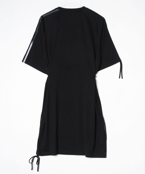Y-3(ワイスリー)の「Y-3 WOOL CINCHED DRAPE TEE DRESS(ワンピース・レディース・ブラック・SMALL/X-SMALL/XX-SMALL/MEDIUM/LARGE)」の2枚目の写真