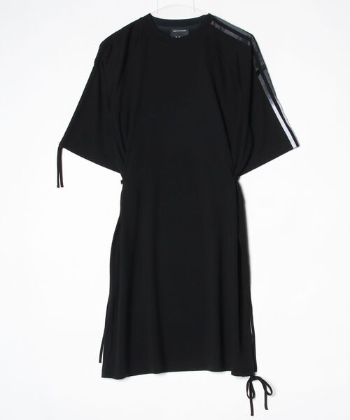 Y-3(ワイスリー)の「Y-3 WOOL CINCHED DRAPE TEE DRESS(ワンピース・レディース・ブラック・SMALL/X-SMALL/XX-SMALL/MEDIUM/LARGE)」の3枚目の写真