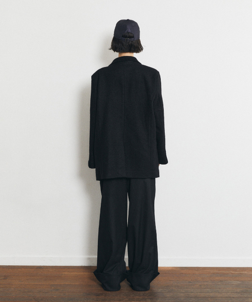 HALF DEVIL US(ハーフデビルアス)の「ストライプロールアップスラックス_ブラック(スラックス・レディース・その他・SMALL/MEDIUM)」の8枚目の写真