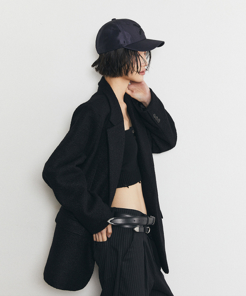 HALF DEVIL US(ハーフデビルアス)の「ストライプロールアップスラックス_ブラック(スラックス・レディース・その他・SMALL/MEDIUM)」の7枚目の写真