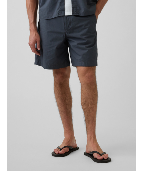 GAP(ギャップ)の「7インチ ポプリン リラックスフィット ショートパンツ(その他パンツ・メンズ・ネイビー/グリーン・XS/M/S/XL/L)」の12枚目の写真