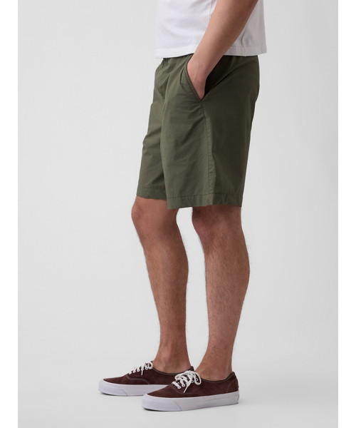 GAP(ギャップ)の「7インチ ポプリン リラックスフィット ショートパンツ(その他パンツ・メンズ・ネイビー/グリーン・XS/M/S/XL/L)」の13枚目の写真
