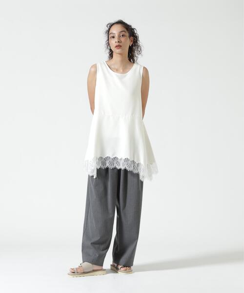 DROIT BELLO(ドロイトベロ)の「DROIT BELLO(ドロイトベロ)ストライプパンツ(その他パンツ・レディース・グレー/ブラック・M/S)」の17枚目の写真