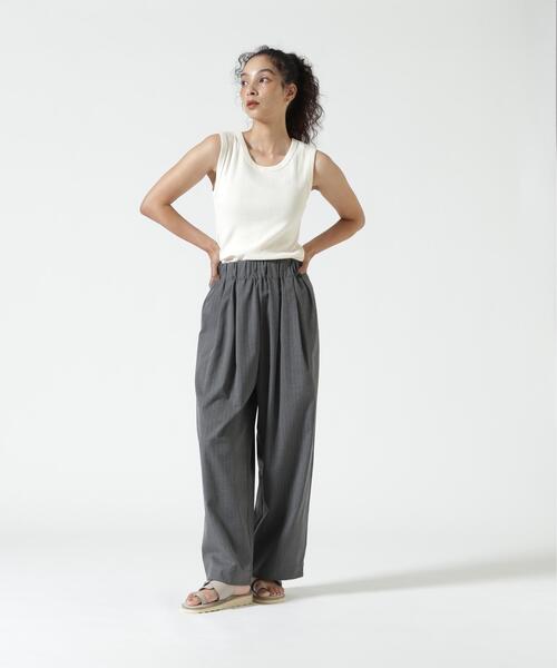 DROIT BELLO(ドロイトベロ)の「DROIT BELLO(ドロイトベロ)ストライプパンツ(その他パンツ・レディース・グレー/ブラック・M/S)」の18枚目の写真