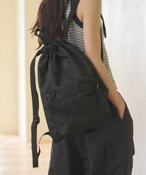 JANSPORT(ジャンスポーツ)の「【別注】<JANSPORT>ドロスト リュック(バックパック/リュック・レディース・その他1/ブラック・FREE)」の3枚目の写真