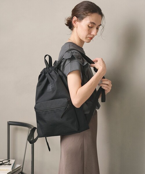 JANSPORT(ジャンスポーツ)の「【別注】<JANSPORT>ドロスト リュック(バックパック/リュック・レディース・その他1/ブラック・FREE)」の6枚目の写真