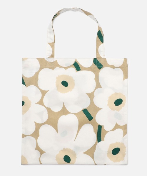 marimekko(マリメッコ)の「Pieni Unikko/ Bag 43X44cm(トートバッグ・レディース・ベージュ・FREE)」の2枚目の写真