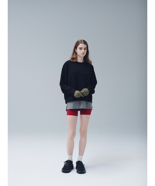 mgh(エムジーエイチ)の「mgh / Heavenly pullover(Tシャツ/カットソー・レディース・ブラック・LARGE)」の2枚目の写真