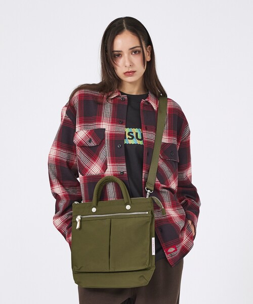 ABAHOUSE(アバハウス)の「【HandHARVEST / ハーヴェスト】ヘルメットバッグ / ショルダーバッグ / FY0580URBAN(ショルダーバッグ・メンズ・オフホワイト/キャメル/カーキ/ネイビー/ブラック・フリー)」の4枚目の写真