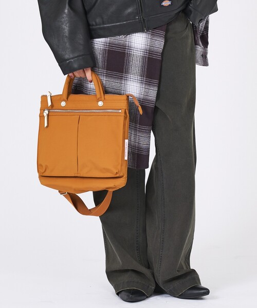ABAHOUSE(アバハウス)の「【HandHARVEST / ハーヴェスト】ヘルメットバッグ / ショルダーバッグ / FY0580URBAN(ショルダーバッグ・メンズ・オフホワイト/キャメル/カーキ/ネイビー/ブラック・フリー)」の7枚目の写真