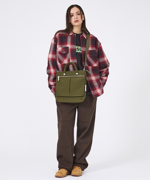 ABAHOUSE(アバハウス)の「【HandHARVEST / ハーヴェスト】ヘルメットバッグ / ショルダーバッグ / FY0580URBAN(ショルダーバッグ・メンズ・オフホワイト/キャメル/カーキ/ネイビー/ブラック・フリー)」の21枚目の写真