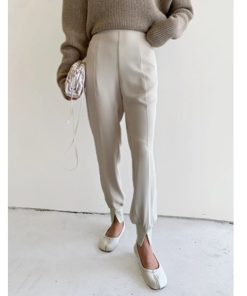 BIRTHDAY BASH(バースデイバッシュ)の「ASHLEY JOGGER PANTS(アシュレイジョガーパンツ)(その他パンツ・レディース・ホワイト系その他/ブラック・MEDIUM/SMALL/LARGE)」の3枚目の写真