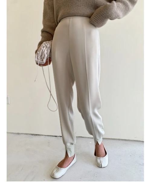 BIRTHDAY BASH(バースデイバッシュ)の「ASHLEY JOGGER PANTS(アシュレイジョガーパンツ)(その他パンツ・レディース・ホワイト系その他/ブラック・MEDIUM/SMALL/LARGE)」の4枚目の写真