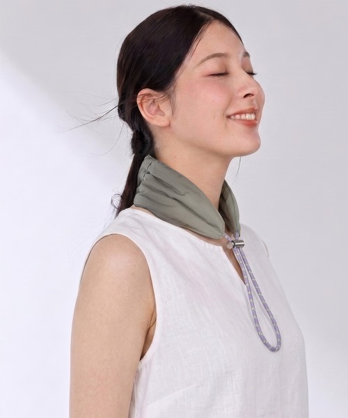 sankyo shokai(サンキョウショウカイ)の「長時間ひんやり持続 高吸水ポリマー入り ネッククーラー 保冷剤ポケット付き(アウトドアグッズ・レディース・カーキ系1/グレー系5/グレー系4/グレー系3/グレー系2/グレー系1/カーキ系5/カーキ系4/カーキ系3/カーキ系2・FREE)」の19枚目の写真