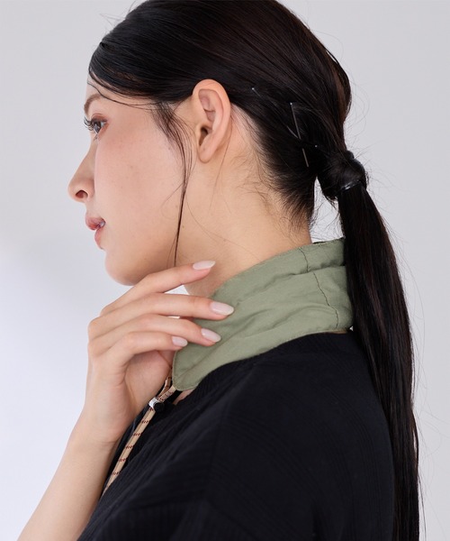 sankyo shokai(サンキョウショウカイ)の「長時間ひんやり持続 高吸水ポリマー入り ネッククーラー 保冷剤ポケット付き(アウトドアグッズ・レディース・カーキ系1/グレー系5/グレー系4/グレー系3/グレー系2/グレー系1/カーキ系5/カーキ系4/カーキ系3/カーキ系2・FREE)」の17枚目の写真