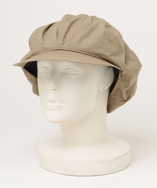STUDIOUS(ステュディオス)の「ORGANIC COTTON BIG CASQUETTE(Tシャツ/カットソー・メンズ・カーキ・FREE)」の1枚目の写真