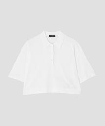 セール】YLEVE / COTTON LINEN KNIT SKIPPER POLO（ニット/セーター