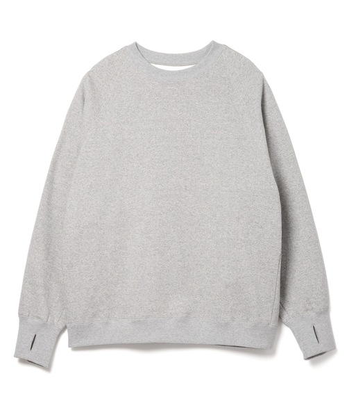 Sandinista(サンディニスタ)の「Tape Raglan Sweatshirt / サイドライン入りラグラントレーナー(スウェット・メンズ・オレンジ系その他/ブラック/ヘザーグレー・SMALL/LARGE/MEDIUM)」の1枚目の写真