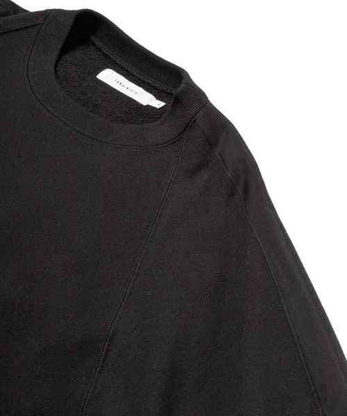 Sandinista(サンディニスタ)の「Tape Raglan Sweatshirt / サイドライン入りラグラントレーナー(スウェット・メンズ・オレンジ系その他/ブラック/ヘザーグレー・SMALL/LARGE/MEDIUM)」の4枚目の写真