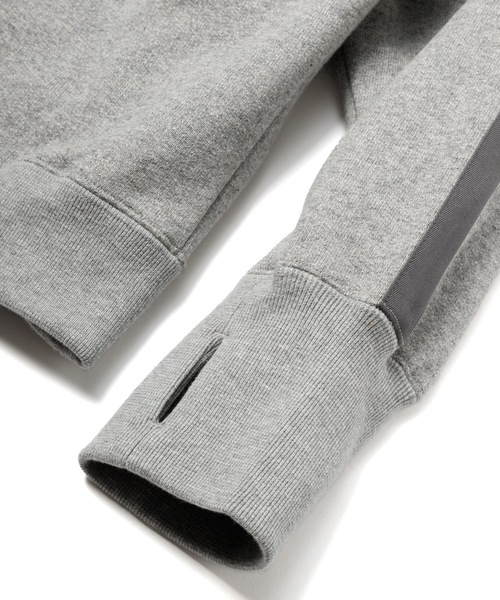 Sandinista(サンディニスタ)の「Tape Raglan Sweatshirt / サイドライン入りラグラントレーナー(スウェット・メンズ・オレンジ系その他/ブラック/ヘザーグレー・SMALL/LARGE/MEDIUM)」の9枚目の写真