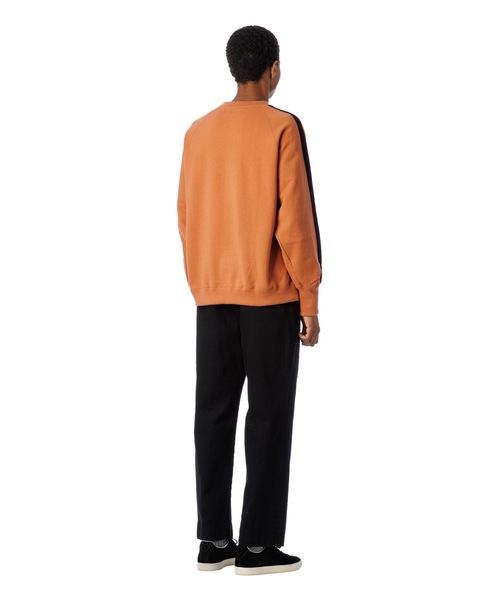 Sandinista(サンディニスタ)の「Tape Raglan Sweatshirt / サイドライン入りラグラントレーナー(スウェット・メンズ・オレンジ系その他/ブラック/ヘザーグレー・SMALL/LARGE/MEDIUM)」の22枚目の写真