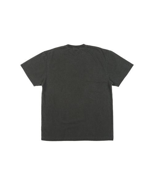 CREAM SODA LAB(クリームソーダラボ)の「シーアルエスディーエル スモールロゴガーメントダイピグメント半袖Tシャツスモーキーチャコールホワイト(Tシャツ/カットソー・メンズ・その他・LARGE/X-LARGE)」の7枚目の写真