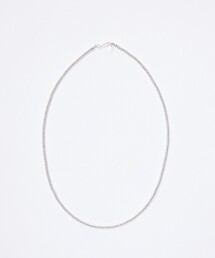 【Indian Jewelry/インディアンジュエリー】ナバホパールネックレス/3mm×51cm/シルバー/ネックレス