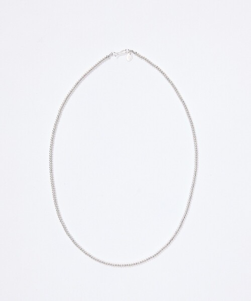 Indian Jewelry(インディアンジュエリー)の「【Indian Jewelry/インディアンジュエリー】ナバホパールネックレス/3mm×51cm/シルバー/ネックレス(ネックレス・レディース・シルバー・フリー)」の1枚目の写真