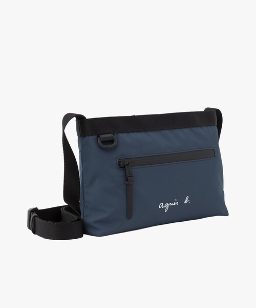 agnes b.（アニエスベー）の「ナイロン スモール ショルダーバッグ "Fred" ABH02-03（ショルダーバッグ・メンズ・ブルー系その他・FREE）」の3枚目の写真