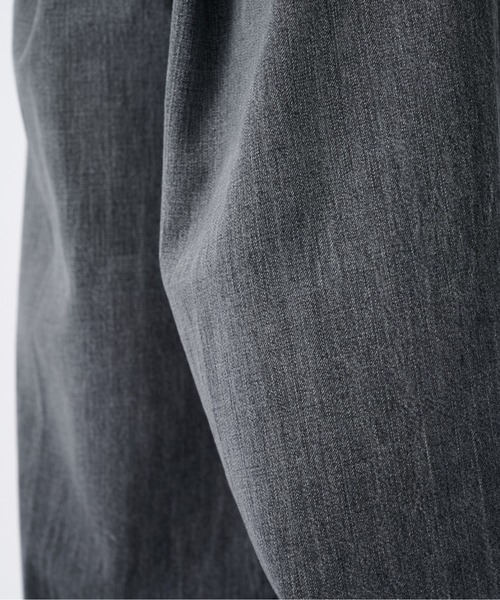 TANAKA（タナカ）の「【TANAKA/タナカ】別注 HAKAMA JEAN TROUSERS/ハカマジーントラウザーズ/ワイドデニムパンツ（デニムパンツ・レディース・グレー・26/25）」の8枚目の写真
