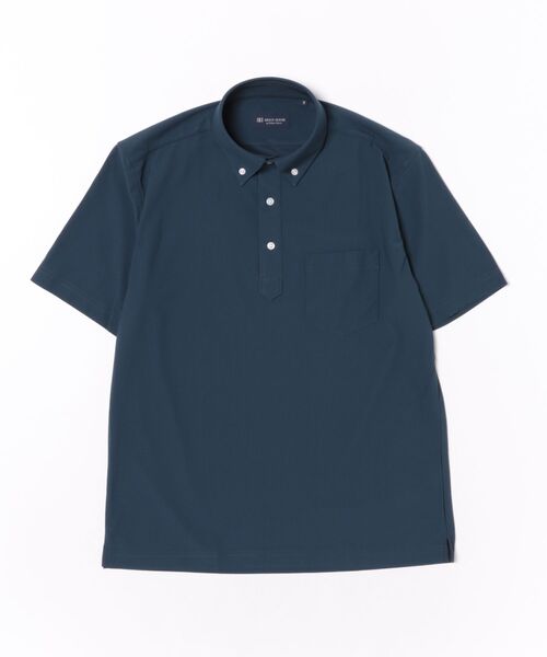TOKYO SHIRTS（トウキョウシャツ）の「ビズポロ ポロシャツ コンフォートドライ 半袖 メンズ（ポロシャツ・メンズ・ネイビー・XL/LL/L/M/S）」の7枚目の写真