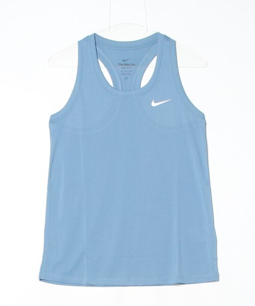 NIKE(ナイキ)の「NIKE ナイキ ナイキ DF RLGD RBK LBR タンク トップ(タンクトップ・レディース・サックスブルー・L/M/S)」の1枚目の写真