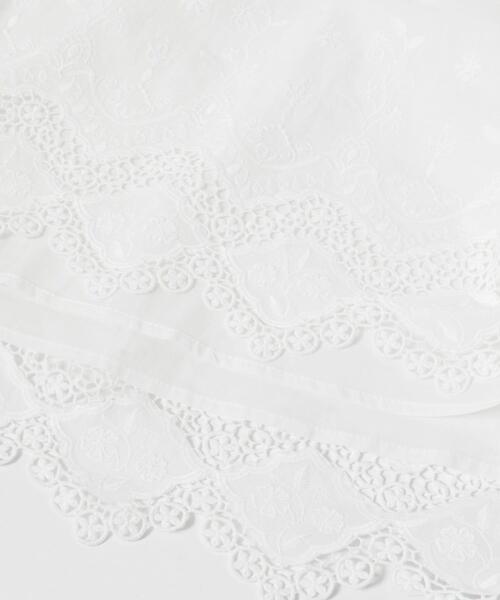 ITEMS URBANRESEARCH(アイテムズ アーバンリサーチ)の「コットンレーススカート(スカート・レディース・ブラック/ホワイト・FREE)」の8枚目の写真