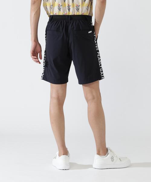 PEARLY GATES(パーリーゲイツ)の「【PEARLY GATES】ナイロンアクティブストレッチ×KAZEメッシュショートパンツ(その他パンツ・メンズ・ネイビー・XX-LARGE/LARGE/SMALL/MEDIUM)」の2枚目の写真