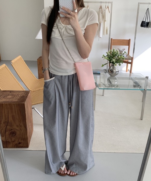 LA VORAGINE(ラ ヴォラジネ)の「ジェリーチェーンショルダーBAG/Jelly chain shoulder bag(ショルダーバッグ・レディース・ライトピンク/グリーン/Purple/White/PINK・FREE)」の9枚目の写真