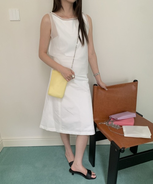 LA VORAGINE(ラ ヴォラジネ)の「ジェリーチェーンショルダーBAG/Jelly chain shoulder bag(ショルダーバッグ・レディース・ライトピンク/グリーン/Purple/White/PINK・FREE)」の15枚目の写真
