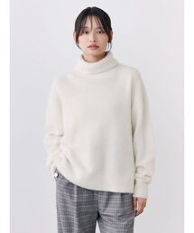 FOX×CASHMERE タートルニット