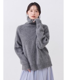 FOX×CASHMERE タートルニット