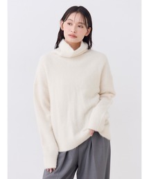FOX×CASHMERE タートルニット