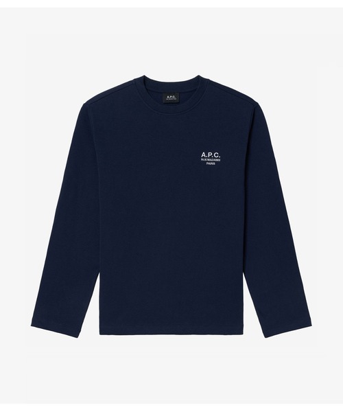 A.P.C.（アーペーセー）の「JERSEY UNI AMELIORE（Tシャツ/カットソー・メンズ・ブラック/ネイビー/オフホワイト/グリーン系その他・S/M/L/XS）」の4枚目の写真