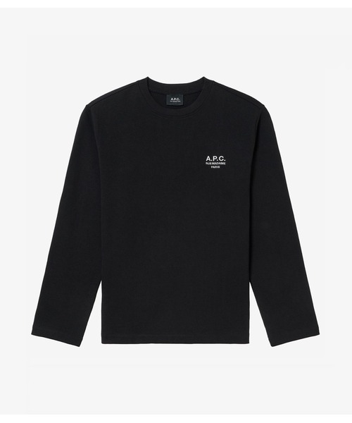 A.P.C.（アーペーセー）の「JERSEY UNI AMELIORE（Tシャツ/カットソー・メンズ・ブラック/ネイビー/オフホワイト/グリーン系その他・S/M/L/XS）」の2枚目の写真