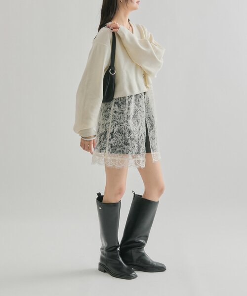 mystic(ミスティック)の「【ZOZO限定REVIVAL】26AW Vボタンカーディガン(カーディガン/ボレロ・レディース・グレー/ネイビー/オフホワイト・FREE)」の12枚目の写真