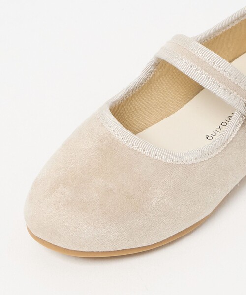 green label relaxing(グリーンレーベルリラクシング)の「ストラップ フラットシューズ / キッズ 17cm-23cm(バレエシューズ・キッズ・ブラウン系/ブラック/ナチュラル・17cm/20cm/18cm/22cm/21cm/23cm/19cm)」の13枚目の写真