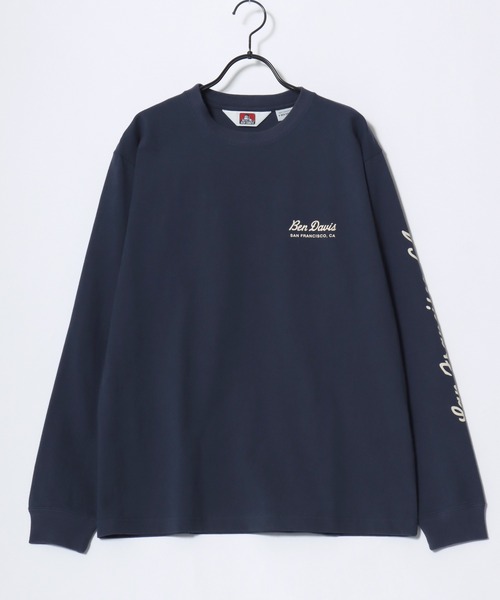 BEN DAVIS(ベンデイビス)の「BEN DAVIS/ベンデイビス GRAPHIC LS TEE/ストリート バックプリント ロゴ ワンポイント 長袖Tシャツ/ロンT/レディース メンズ(Tシャツ/カットソー・メンズ・ブラック/ホワイト/ネイビー・XL/L/M)」の14枚目の写真
