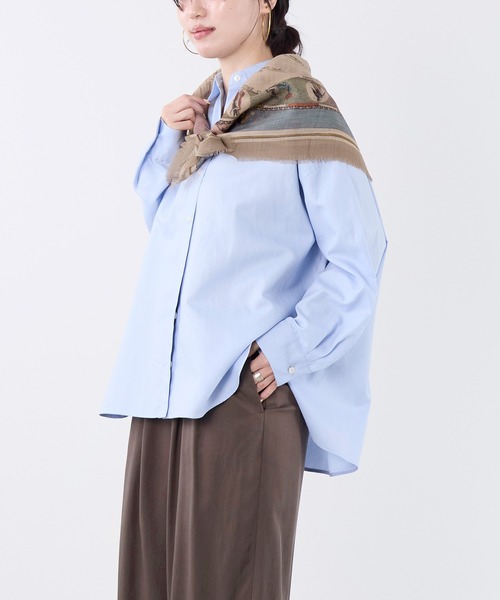 AULENTTI(オウレンティ)の「【AULENTTI】スカーフ-ARMILLARY SPHERE Scarf(バンダナ/スカーフ・レディース・ベージュ・FREE)」の11枚目の写真